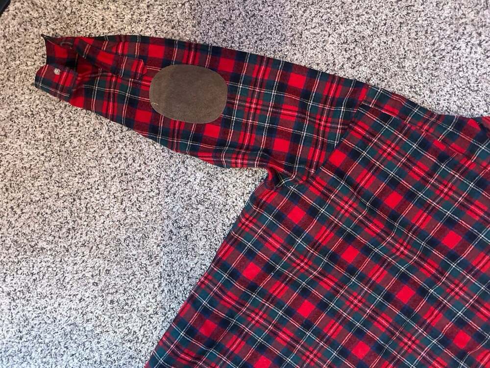 Pendleton Prince Charles Edward Stewart Tartan Plaid Shirt Size XL Red - Picture 12 of 12